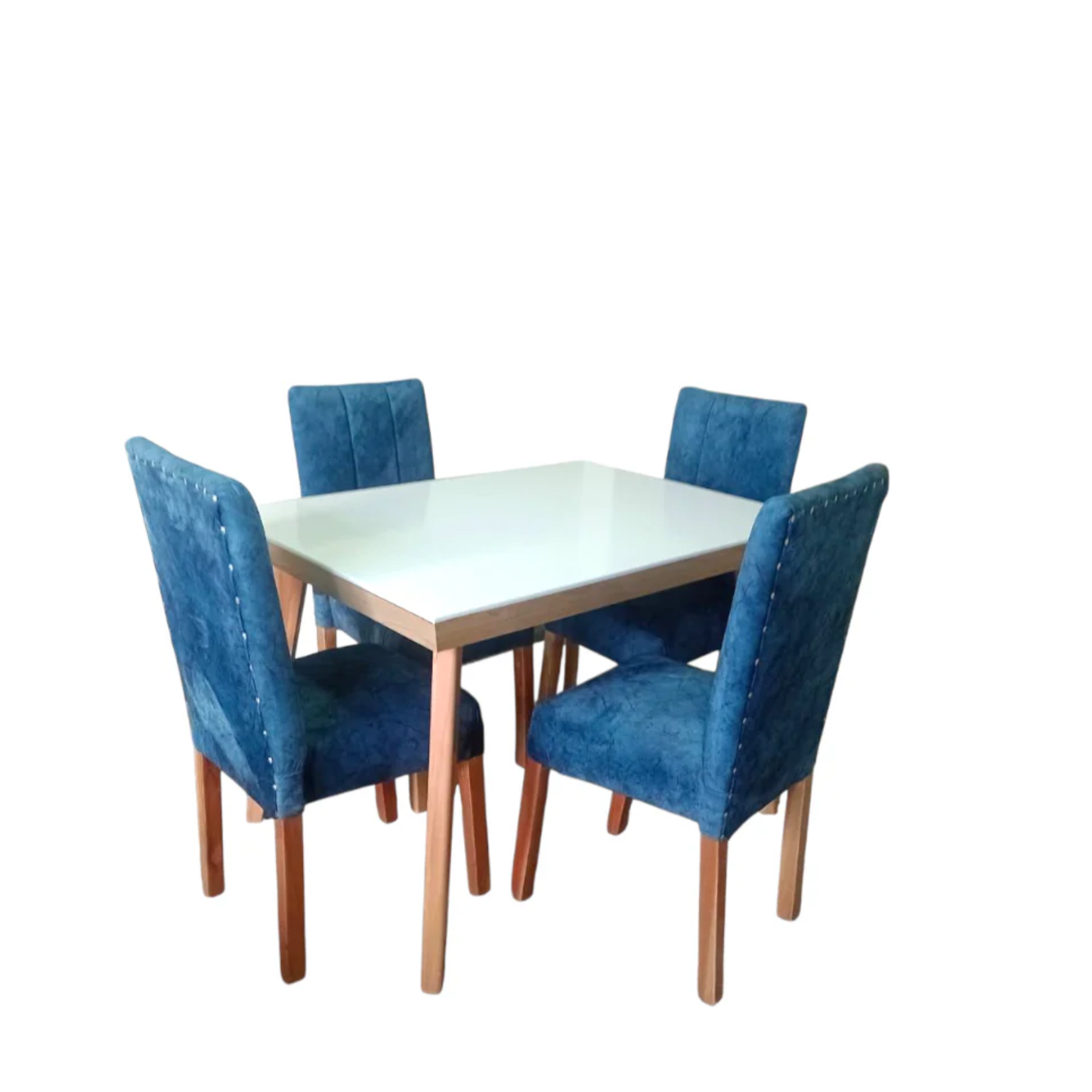 COMEDOR ORIENTAL TELA AMIGABLES CON LAS MASCOTAS AZUL