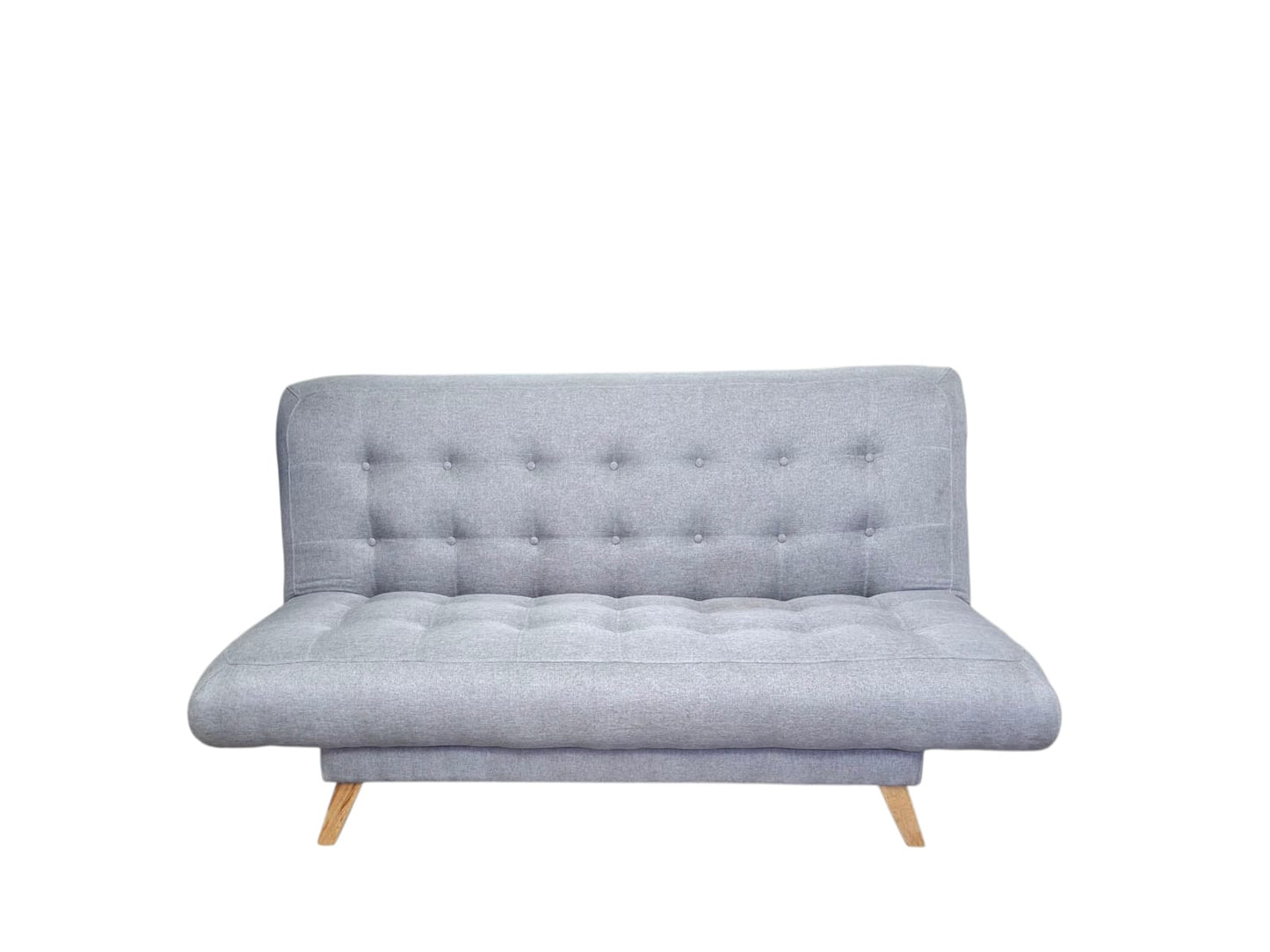 Sofa luxury en tela color plata