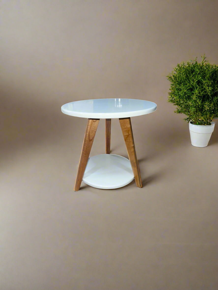 Mesa de Centro Georgia - Diseño Moderno MDF y Cedro Natural