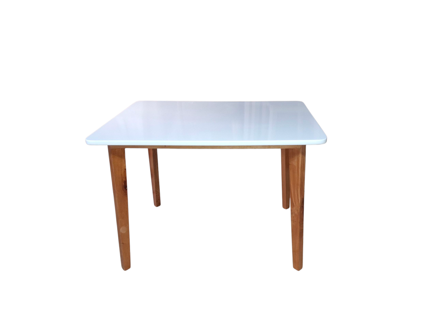 comedor moderno Sahar 4 pts en tela  katar gris