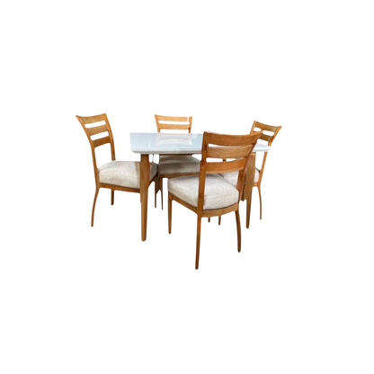 Comedor Alaska  de 4 pts  en tela antifluido