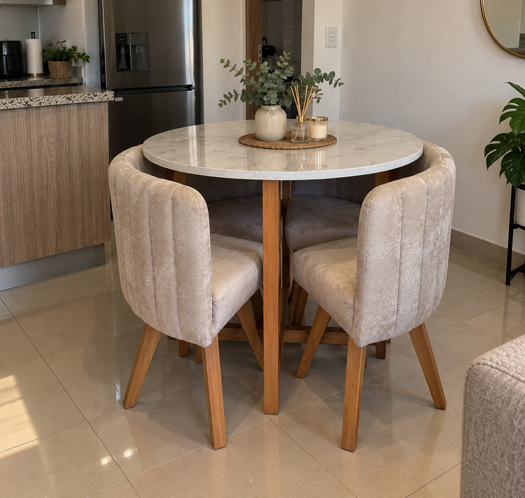 Comedor  ahorra espacio
