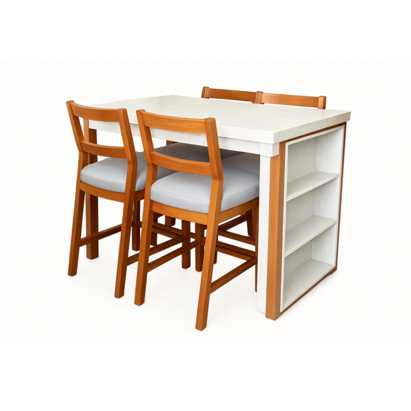 Comedor tipo barra en tela antifluido