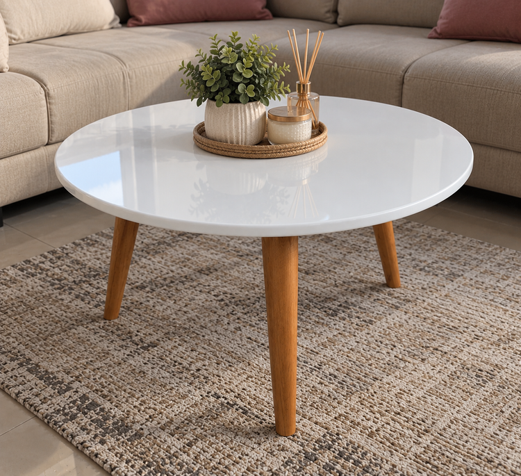 Mesa de centro de sala luna
