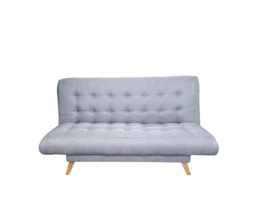 Sofa luxury en tela color plata