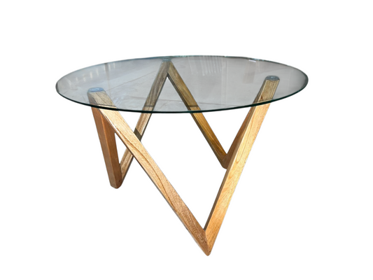 Mesa de Centro Orión - Cedro Natural Elegante y Funcional